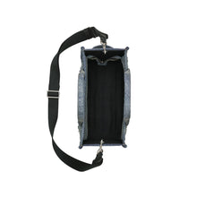 Load image into Gallery viewer, THE RIP AND REPAIR DENIM MEDIUM TOTE BAG