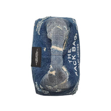 Load image into Gallery viewer, THE RIP AND REPAIR DENIM SACK BAG