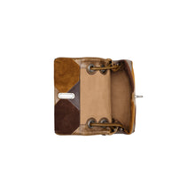 Load image into Gallery viewer, THE SUEDE PATCHWORK MINI DUAL SHOULDER BAG