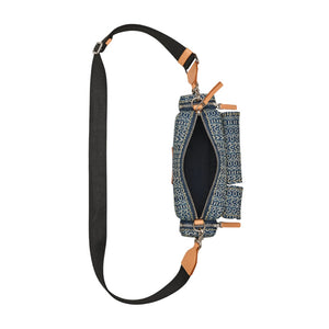 THE CARGO MONOGRAM DENIM SHOULDER BAG