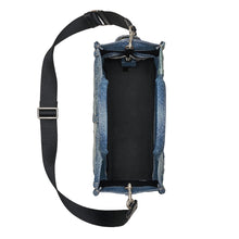 Load image into Gallery viewer, THE DECONSTRUCTED DENIM MEDIUM TOTE BAG