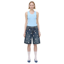 Load image into Gallery viewer, THE SEQUIN DAISY WIDE LEG SHORTS