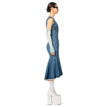 Load image into Gallery viewer, THE WAVE DENIM DRESS