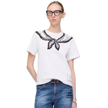 Load image into Gallery viewer, THE TROMPE L'OEIL SCARF BABY TEE