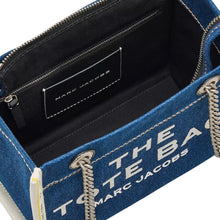 Load image into Gallery viewer, THE DENIM CHAIN SMALL TOTE BAG