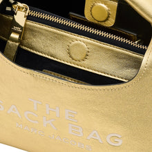 Load image into Gallery viewer, THE METALLIC LEATHER MINI SACK BAG