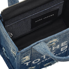 Load image into Gallery viewer, THE RIP AND REPAIR DENIM SMALL TOTE BAG