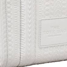 Load image into Gallery viewer, THE DTM MONOGRAM SMALL LEATHER TOTE BAG