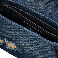 Load image into Gallery viewer, THE RIP AND REPAIR DENIM CLOVER SHOULDER BAG