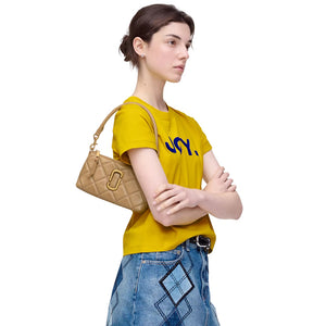 THE QUILTED SNAPSHOT CONVERTIBLE SHOULDER BAG