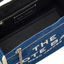 Load image into Gallery viewer, THE DENIM CHAIN MEDIUM TOTE BAG