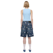 Load image into Gallery viewer, THE SEQUIN DAISY WIDE LEG SHORTS