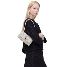 Load image into Gallery viewer, THE BI-COLOR QUILTED MINI DUAL SHOULDER BAG