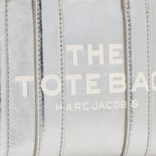 Load image into Gallery viewer, THE METALLIC LEATHER CROSSBODY TOTE BAG