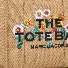 Load image into Gallery viewer, THE DAISY WOVEN MEDIUM TOTE BAG