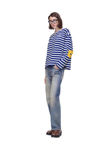THE DAISY STRIPED LONGSLEEVE