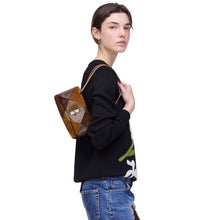 Load image into Gallery viewer, THE SUEDE PATCHWORK MINI DUAL SHOULDER BAG