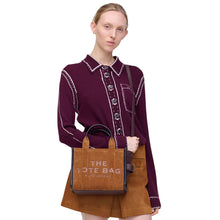 Load image into Gallery viewer, THE SUEDE SMALL TOTE BAG
