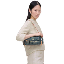 Load image into Gallery viewer, THE CARGO MONOGRAM DENIM SHOULDER BAG