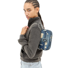 Load image into Gallery viewer, THE RIP AND REPAIR DENIM CLOVER SHOULDER BAG
