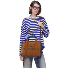 Load image into Gallery viewer, THE SUEDE MEDIUM TOTE BAG
