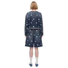 Load image into Gallery viewer, THE SEQUIN DAISY CROPPED JACKET