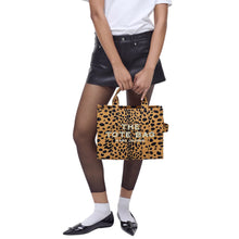 Load image into Gallery viewer, THE CHEETAH CANVAS MEDIUM TOTE BAG