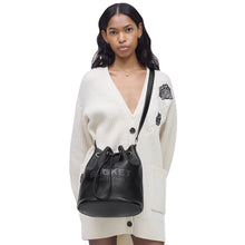 Load image into Gallery viewer, THE LEATHER LARGE BUCKET BAG