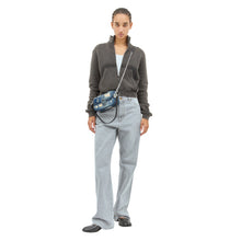 Load image into Gallery viewer, THE RIP AND REPAIR DENIM CLOVER SHOULDER BAG