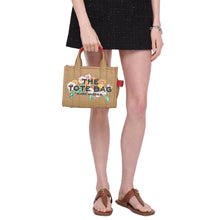 Load image into Gallery viewer, THE DAISY WOVEN SMALL TOTE BAG