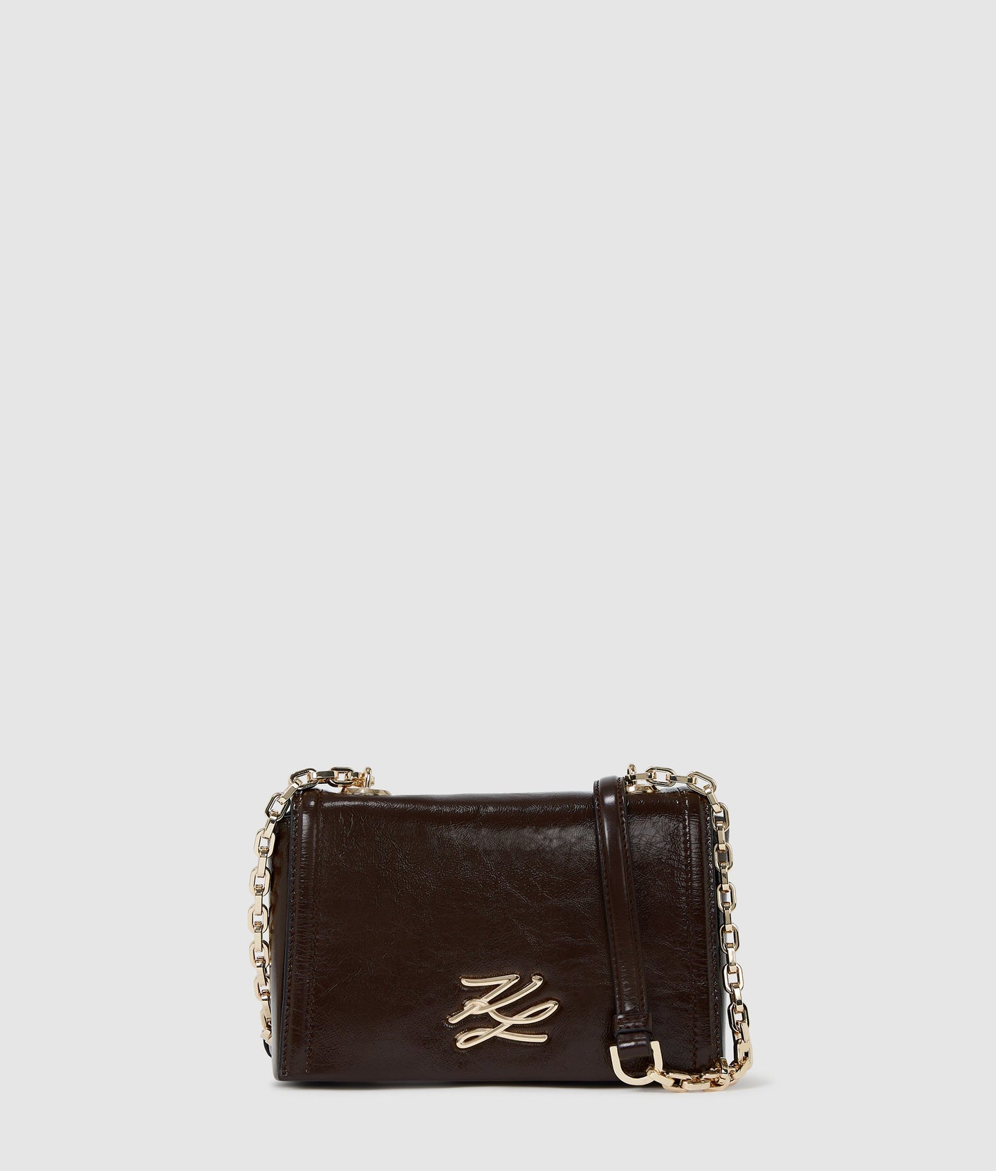 K/AUTOGRAPH GLOSSY CROSSBODY