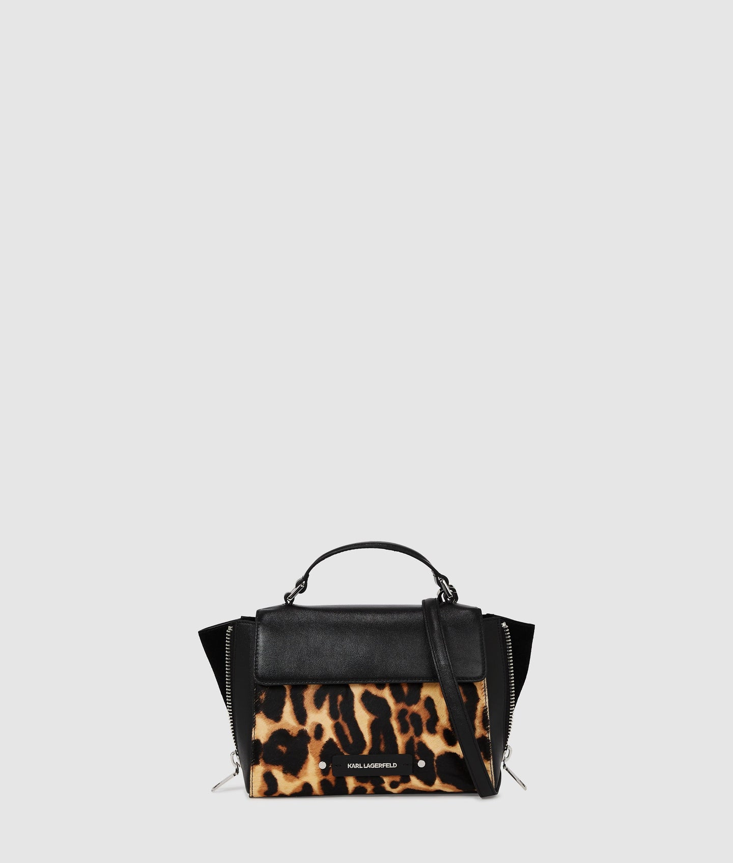 K/HARDWARE SMALL LEOPARD BAG