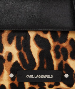 K/HARDWARE SMALL LEOPARD BAG