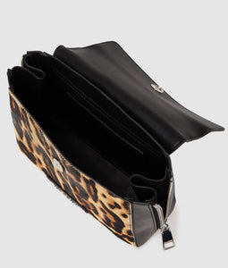 K/HARDWARE SMALL LEOPARD BAG