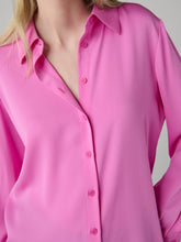 Load image into Gallery viewer, DVF	ELLIE BLOUSE PINK ORCHID