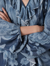 Load image into Gallery viewer, DVF	NICKY TOP DANCING ROSE GIANT TONAL