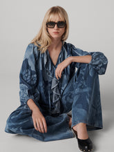 Load image into Gallery viewer, DVF	NICKY TOP DANCING ROSE GIANT TONAL