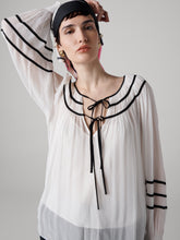 Load image into Gallery viewer, DVF	BEVERLY TOP WHITE
