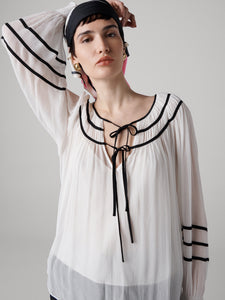 DVF	BEVERLY TOP WHITE