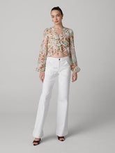 Load image into Gallery viewer, DVF	MARY TOP MARLENE BATIK SMALL IVORY