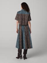 Load image into Gallery viewer, DVF	AMY TOP PIAZZA TIGER MINI PETROL