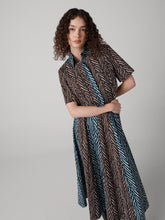 Load image into Gallery viewer, DVF	AMY TOP PIAZZA TIGER MINI PETROL