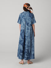 Load image into Gallery viewer, DVF	KARIN DRESS DANCING ROSE GIANT TONAL