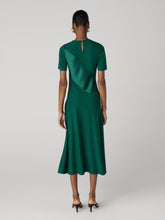 Load image into Gallery viewer, DVF	ARAMINTA DRESS EVERGREEN