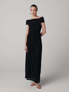 DVF	CYNTHIA DRESS BLACK