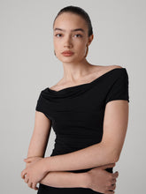 Load image into Gallery viewer, DVF	CYNTHIA DRESS BLACK