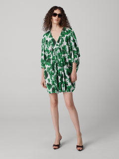 DVF	REMI DRESS	BERRIES BIG INDIA GREEN