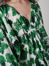 Load image into Gallery viewer, DVF	REMI DRESS	BERRIES BIG INDIA GREEN
