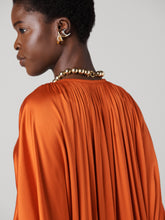 Load image into Gallery viewer, DVF	REMI DRESS	BURNT OCHRE