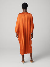 Load image into Gallery viewer, DVF	REMI DRESS	BURNT OCHRE
